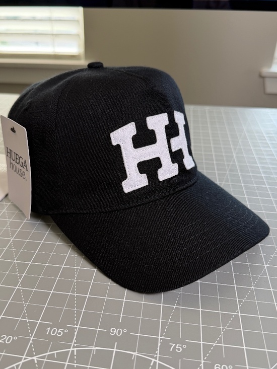 Huega House Other - Huega House Letterman Canvas Hat Navy NWT